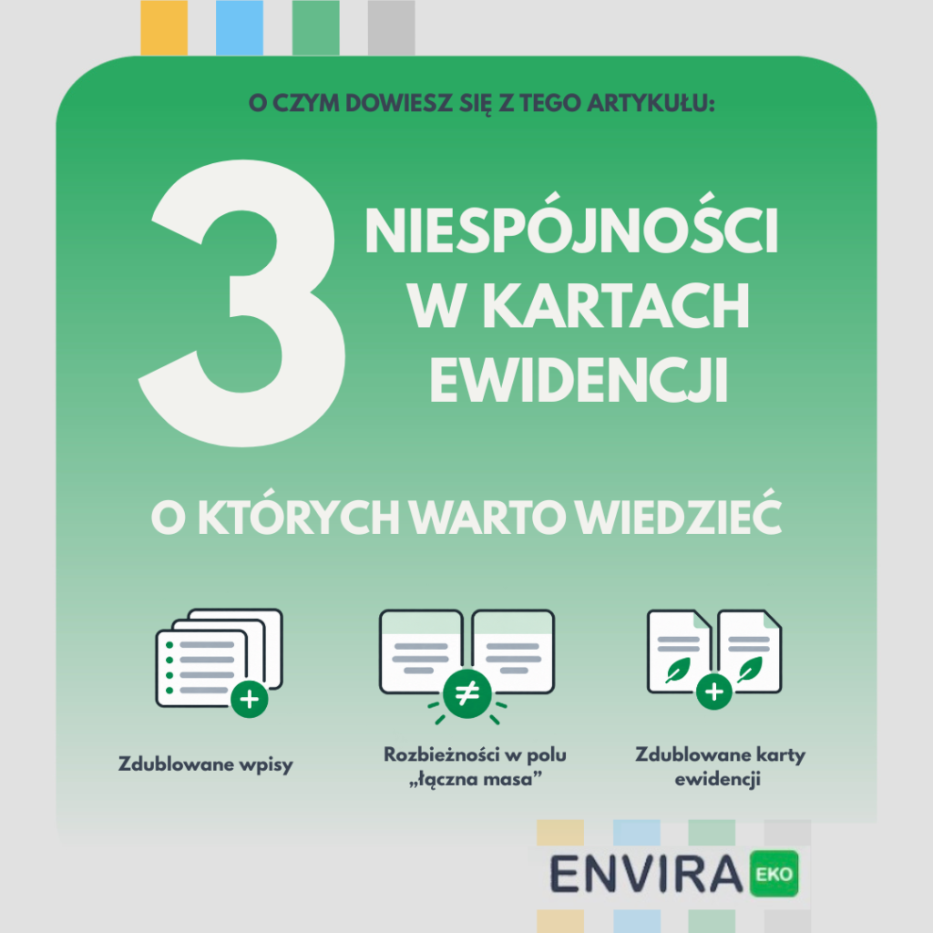 Trzy niespójności w&nbsp;kartach ewidencji, których&nbsp;system nie&nbsp;pokaże